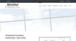 Desktop Screenshot of bradyfinancial.com