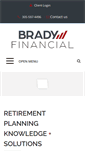 Mobile Screenshot of bradyfinancial.com